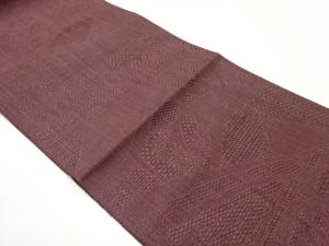 本場筑前博多抽象模様織出し名古屋帯